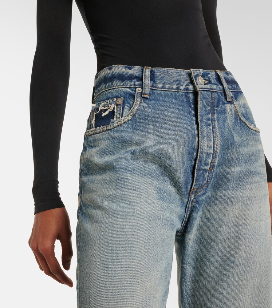  Alaia Alaïa Mid-rise Straight Jeans 