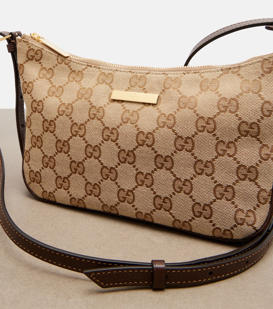 Lady Lunetta Small GG Canvas Shoulder Bag