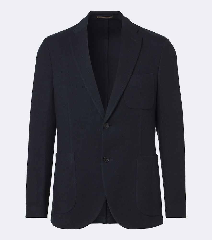Slowear Blazer monopetto in misto lana