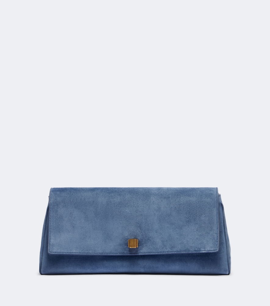 Clutch Audrey Medium in suede
