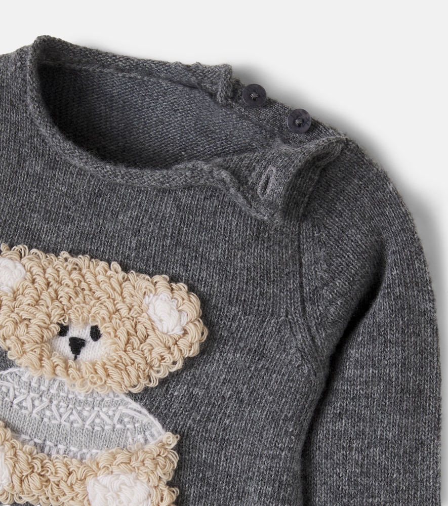  Il Gufo Il Gufo Baby Bestickter Spieler Aus Wolle 