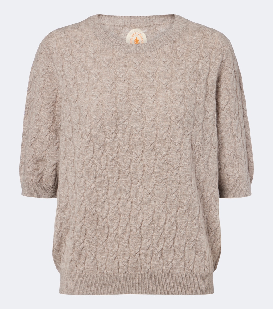 Jardin des Orangers Cable knit cashmere sweater
