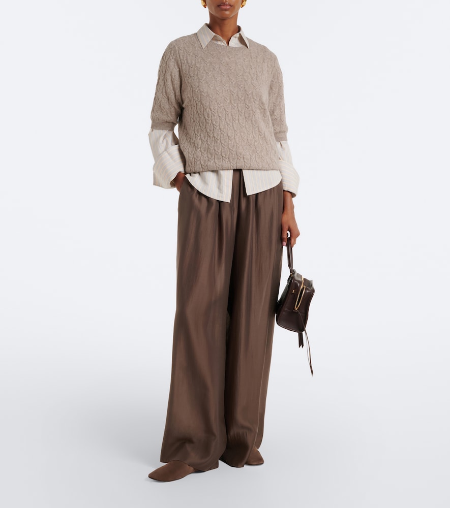 Jardin des Orangers Cable knit cashmere sweater | Thumbnail 3 Jardin des Orangers Cable knit cashmere sweater | Thumbnail 3
