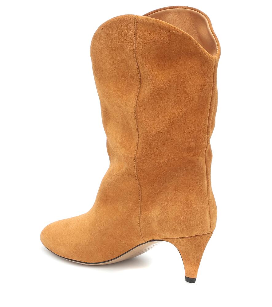 ISABEL MARANT DERNEE SUEDE ANKLE BOOTS