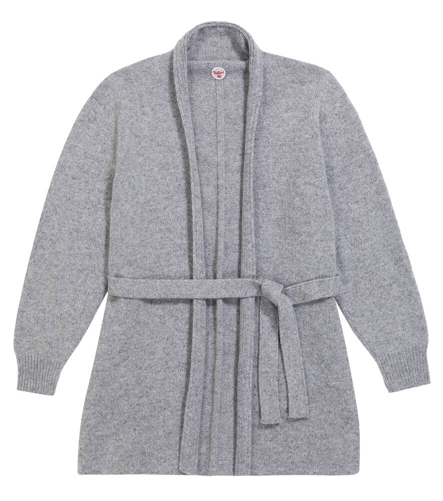 The Row Kids Open cashmere knit cardigan