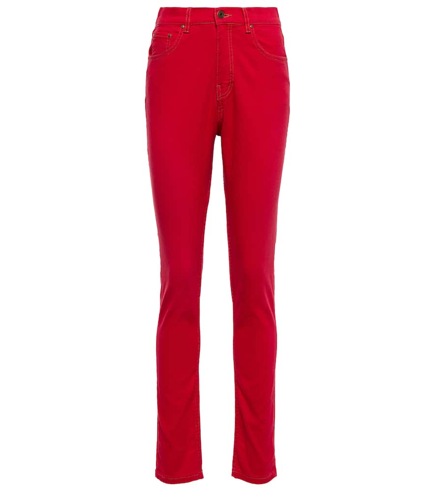 Y/Project Paneled high-rise skinny jeans