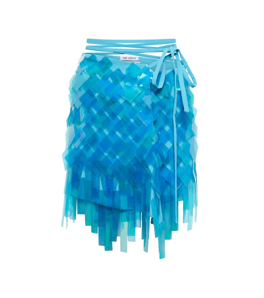 The Attico Embellished miniskirt