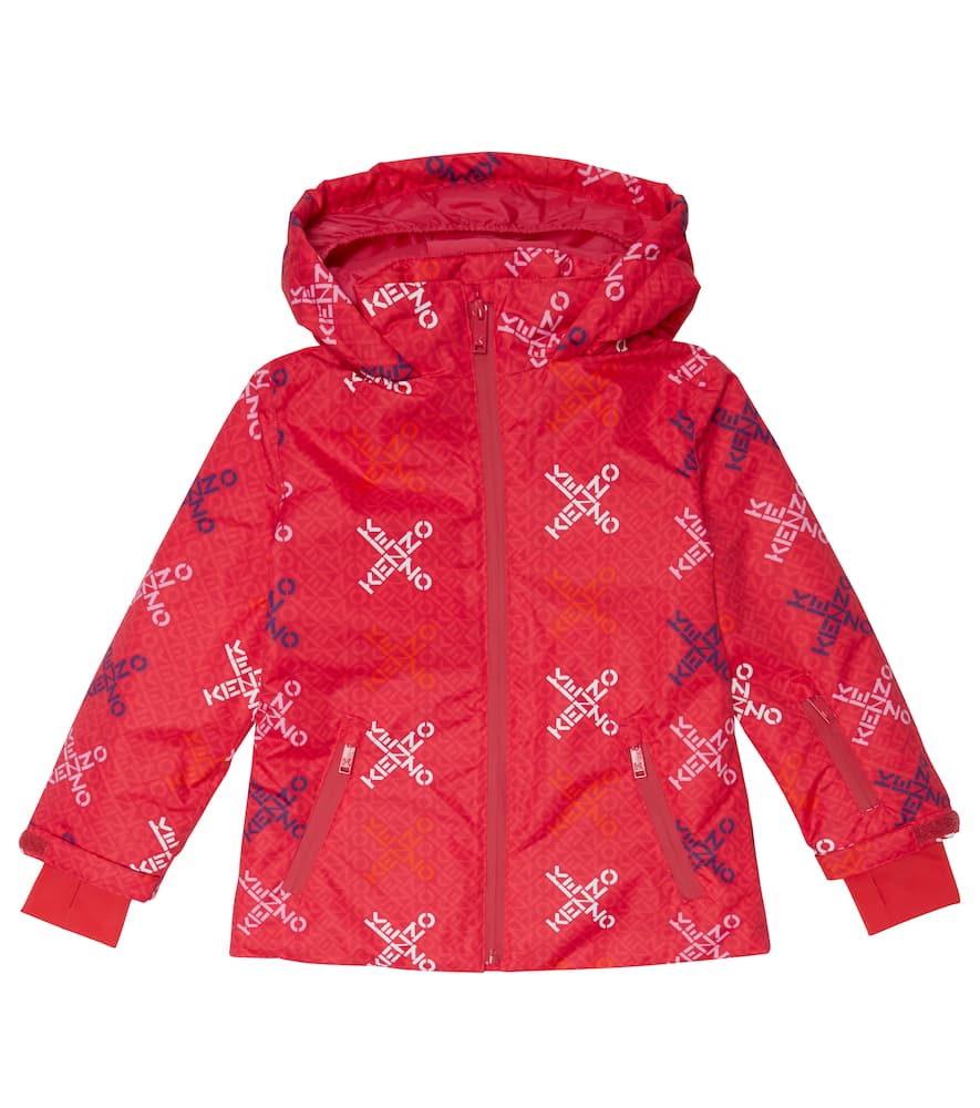 Kenzo Kids Logo-print padded ski jacket