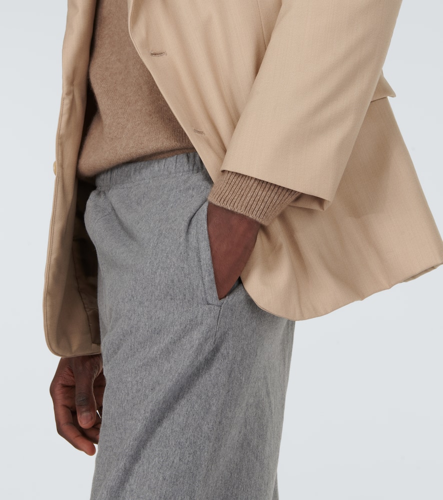 Auralee Jogginghose Super Milled In Top Charcoal