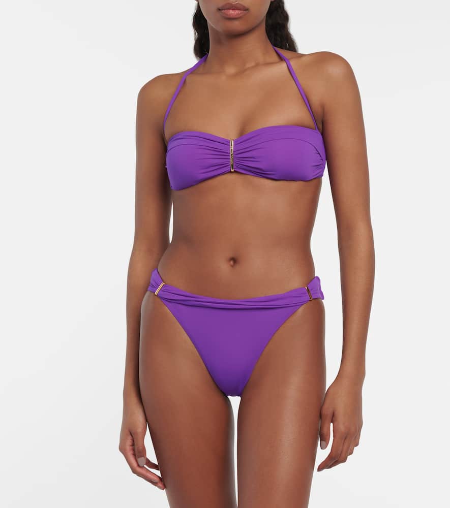Melissa Odabash Positano Bikini Bottoms In Violet