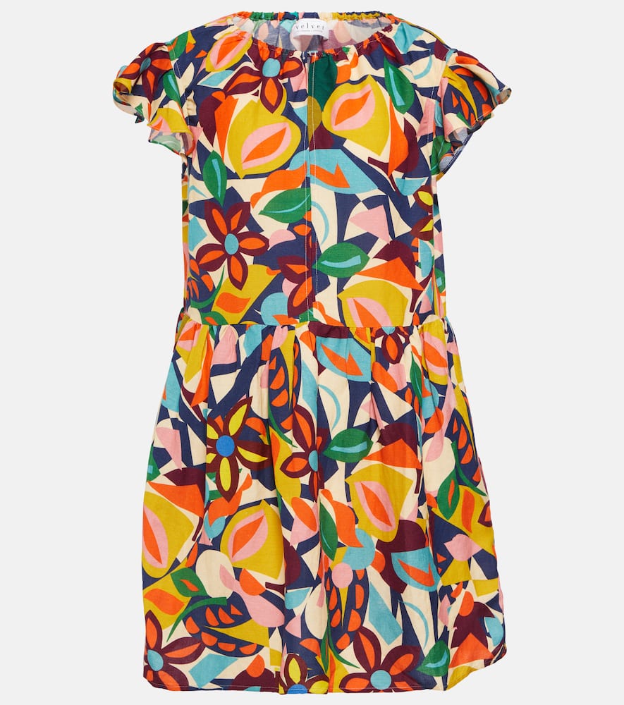 Alexandra printed minidress