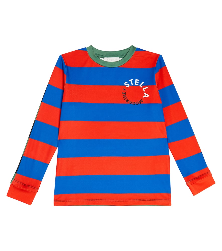 Stella Mccartney Kids' Striped Shirt In Multicoloured