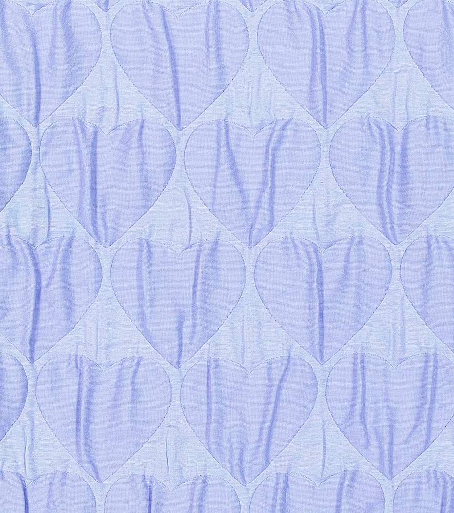 Caroline Bosmans Heart Sweater In Purple
