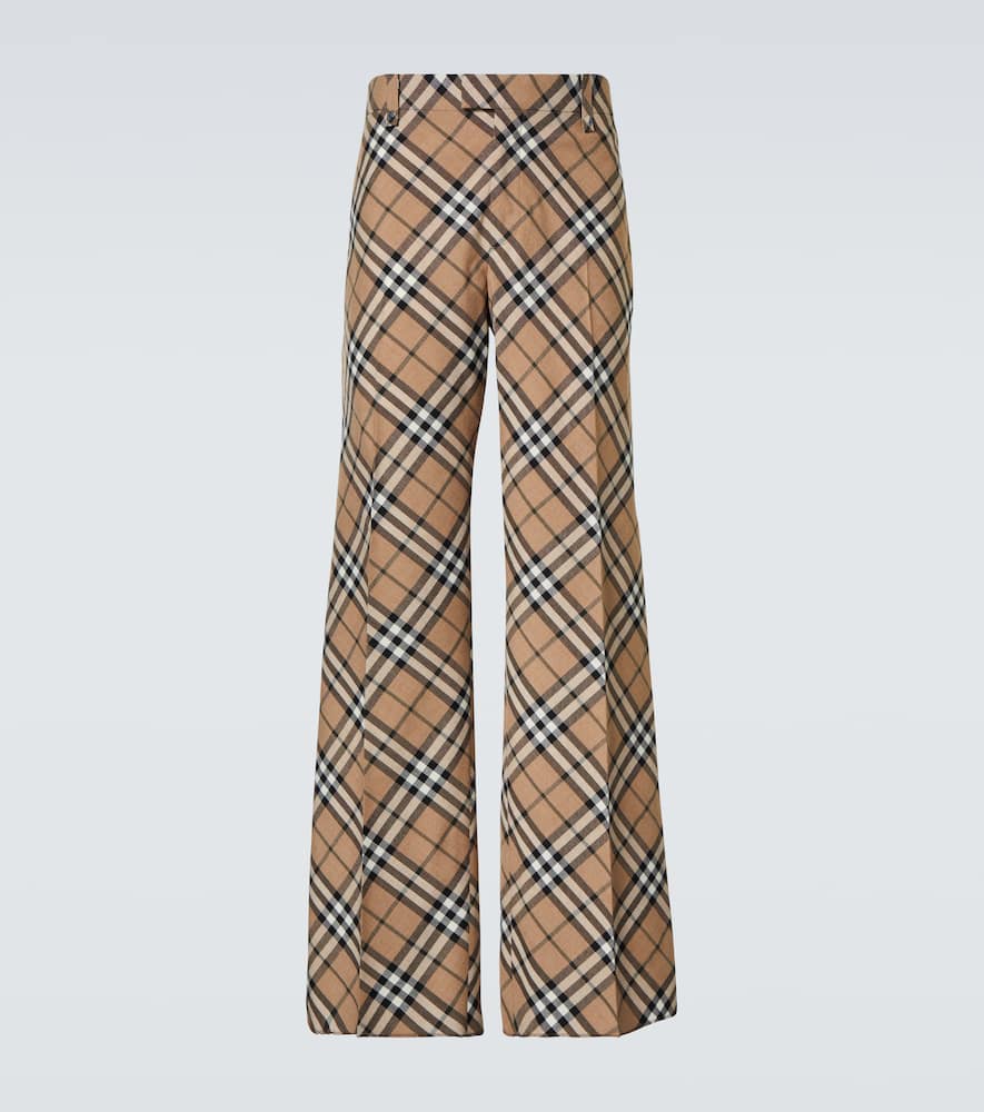 Burberry Burberry Check wide-leg pants