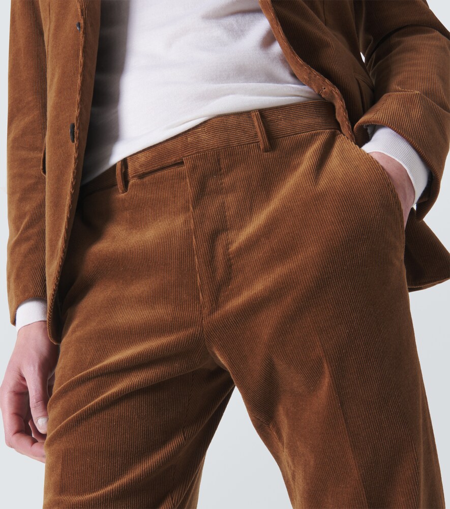  Zegna Zegna Schmale Hose Aus Cord 