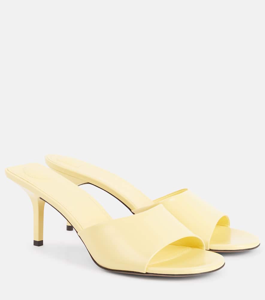 Cubisto 70 leather mules