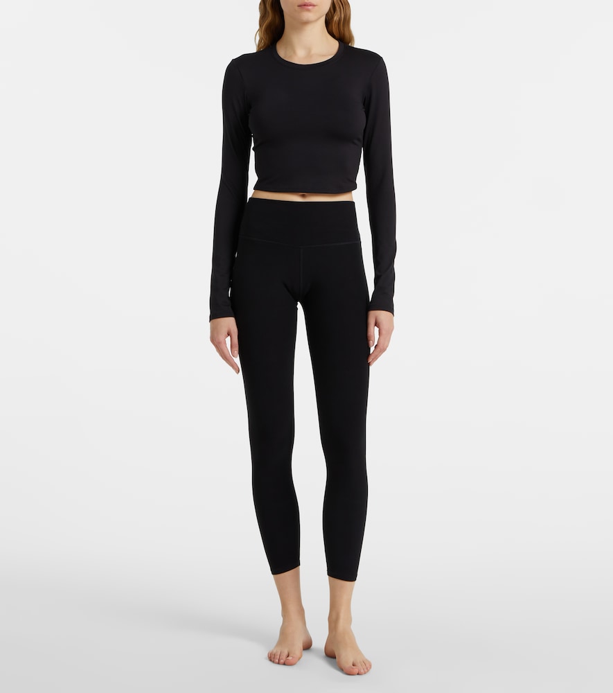 Alosoft Cropped Technical Top
