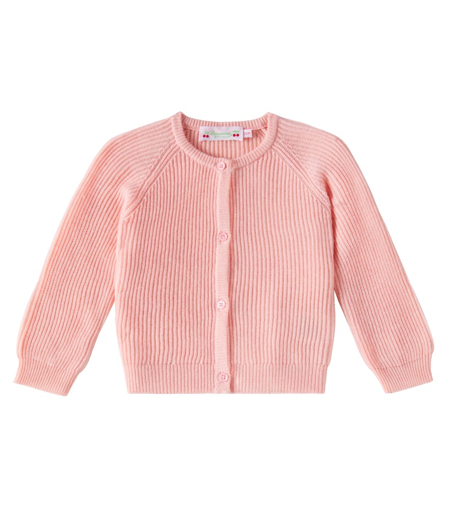 Bonpoint Giusto Wool Cardigan In Make Up