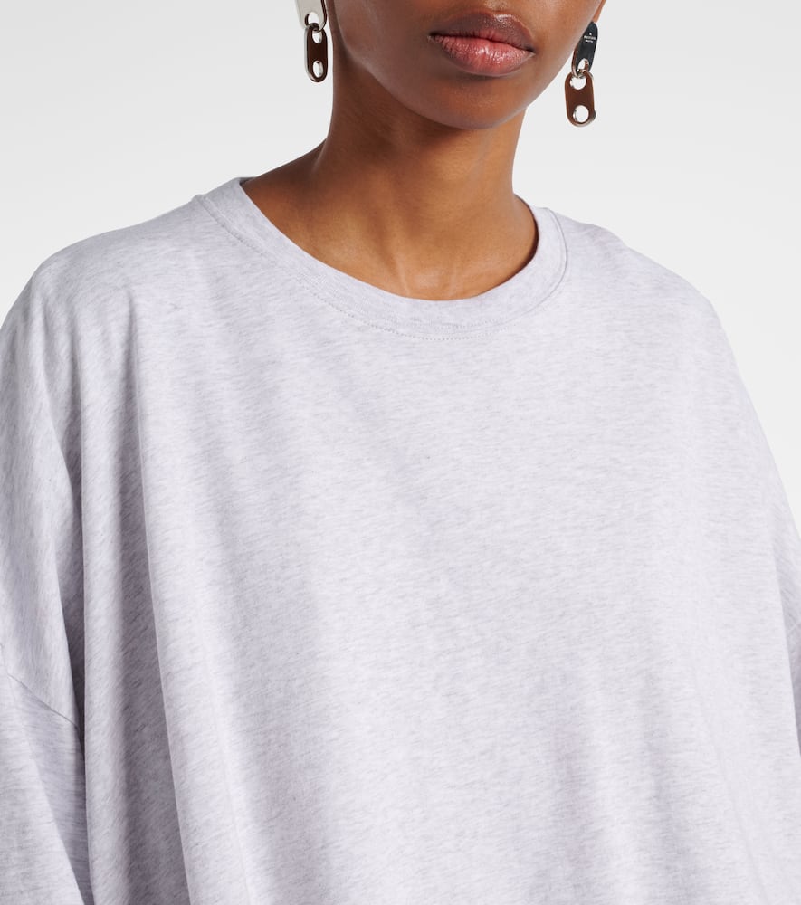Acne Studios Cotton Jersey Top In White