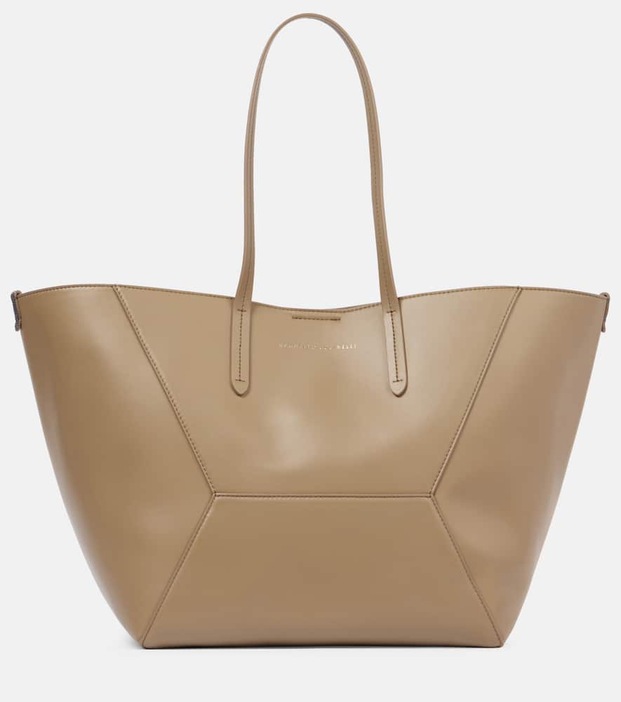 BC Duo Large leather tote bag