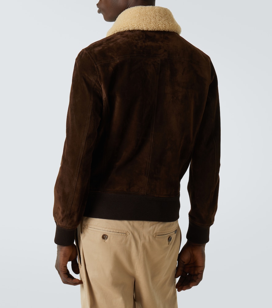  Tom Ford Tom Ford Blouson Aus Veloursleder Mit Shearling 