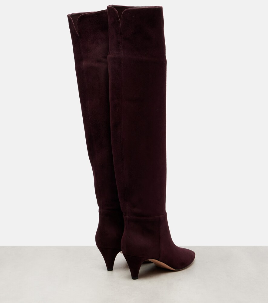  Gianvito Rossi Gianvito Rossi Stiefel Elise Aus Veloursleder 