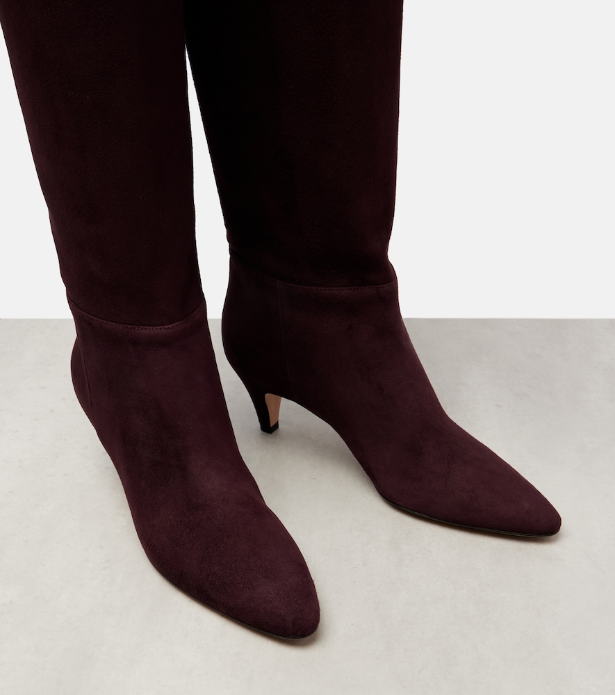  Gianvito Rossi Gianvito Rossi Stiefel Elise Aus Veloursleder 