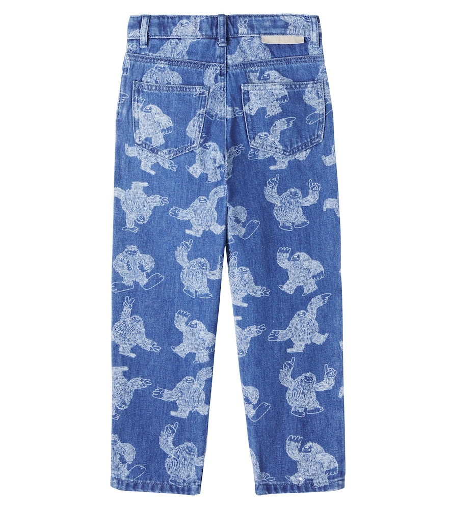  Stella Mccartney Kids Stella Mccartney Kids Bedruckte Straight Jeans 