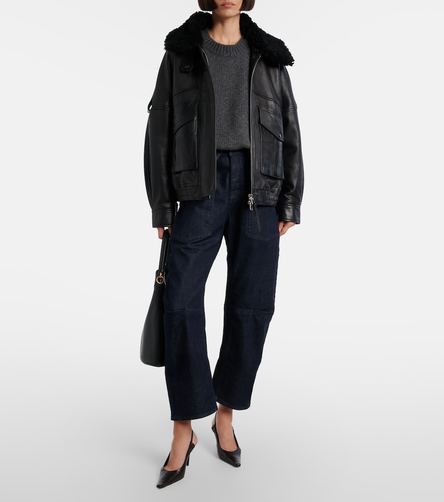  Nili Lotan Nili Lotan High-rise Barrel Jeans Shon 