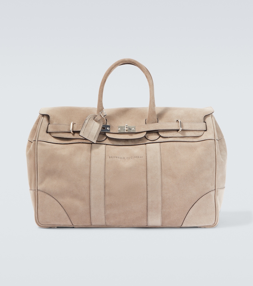 BRUNELLO CUCINELLI Brunello Cucinelli Suede duffel bag　ブルネロ・クチネリ スエード ダッフルバッグ