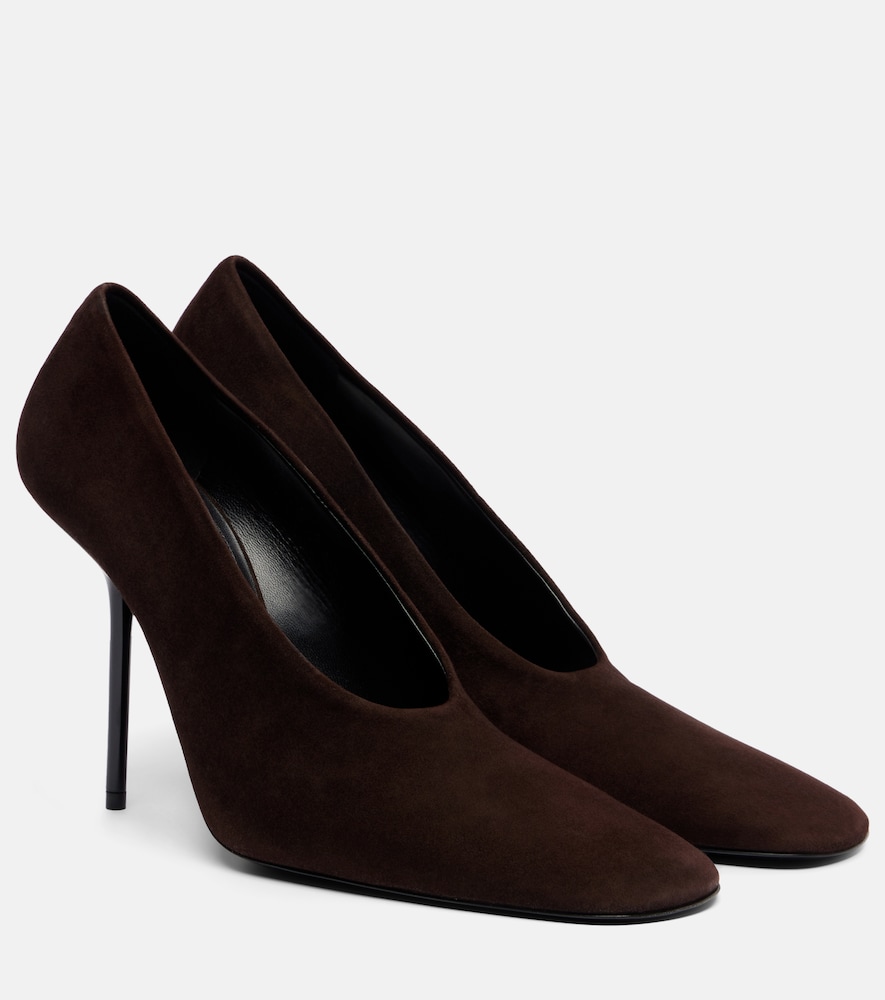 Victoria Beckham 100 suede pumps