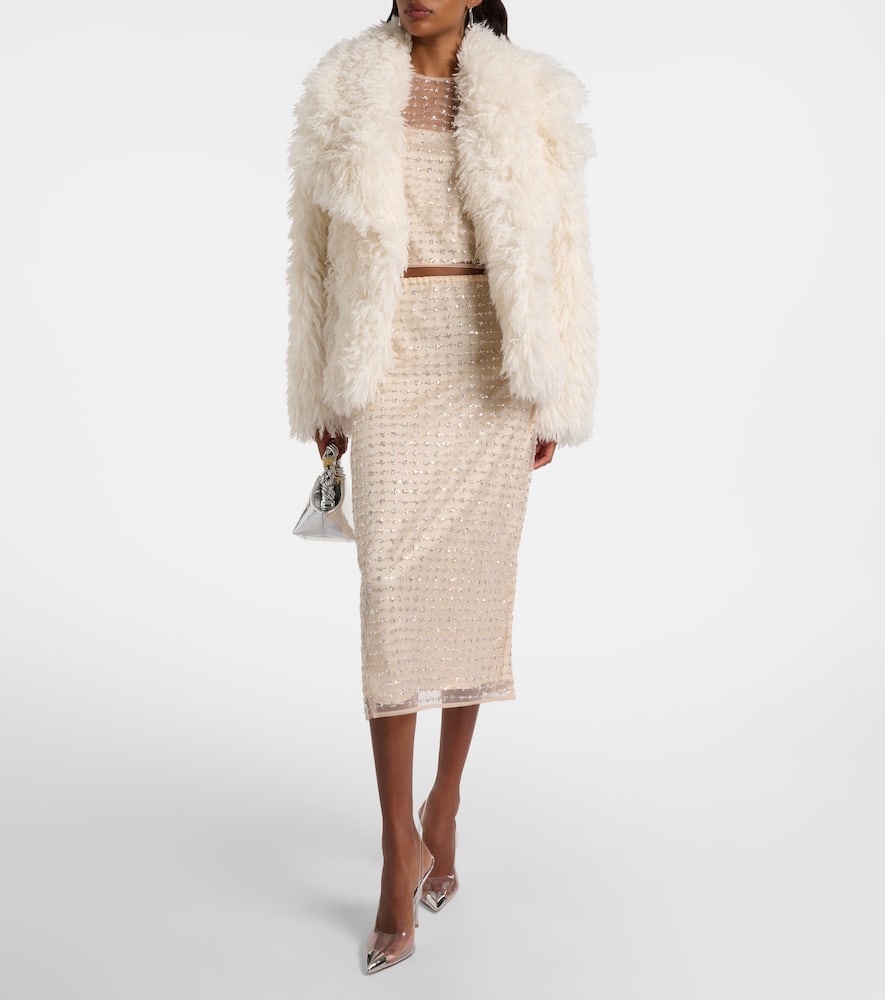 Staud Soprano Jacket In White