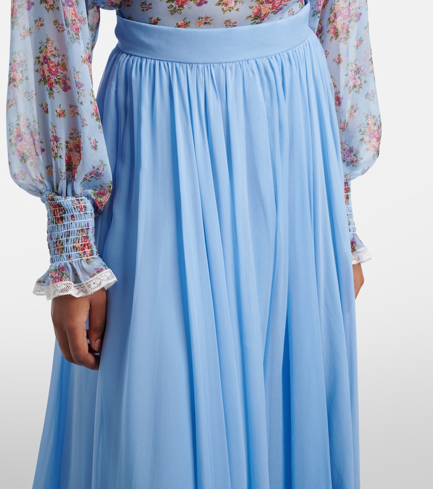 Dolce&Gabbana Silk Chiffon Midi