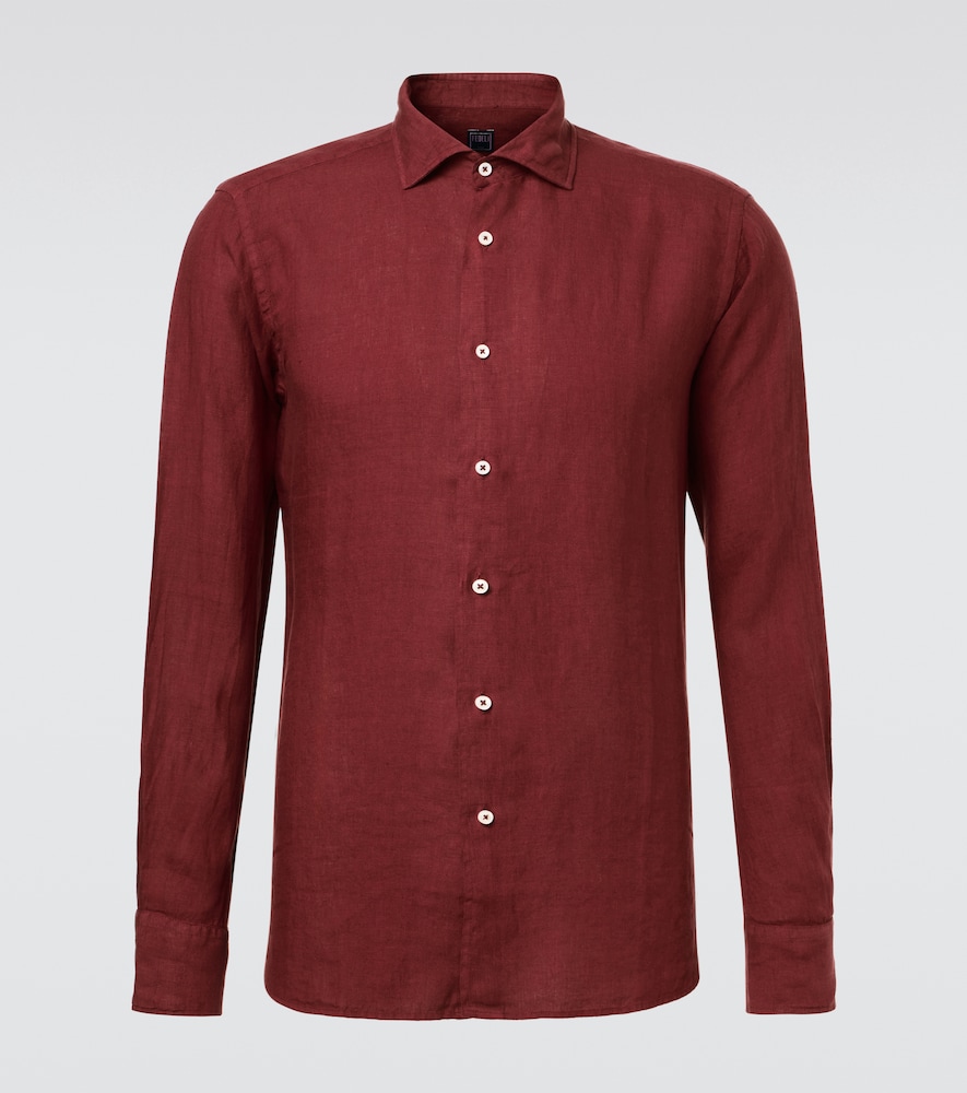 Fedeli Nick linen shirt