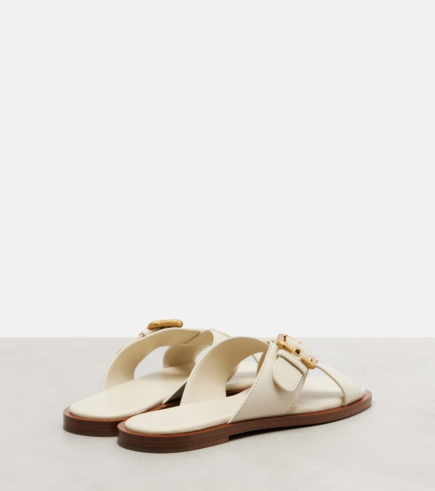  Chloe Chloe Nil Leather Sandals 