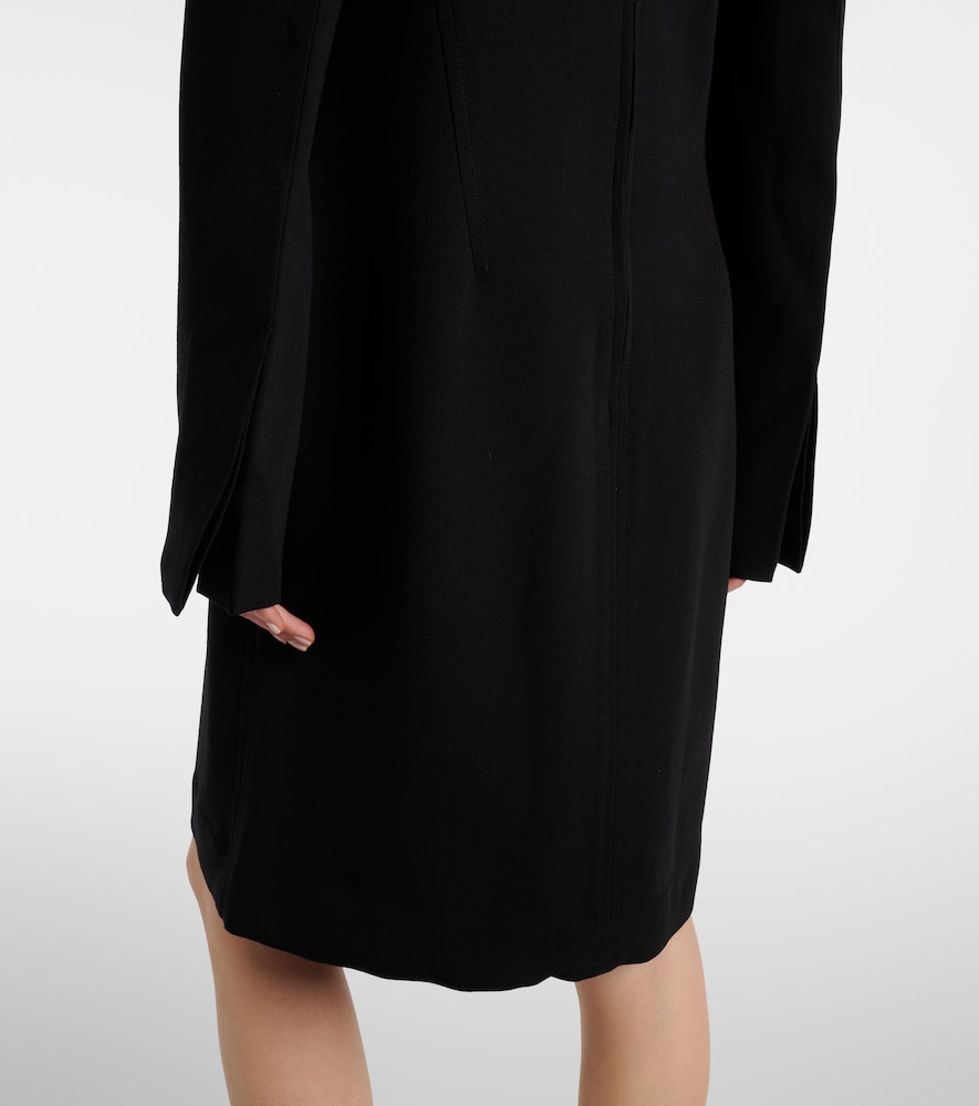  Toteme Toteme Minikleid Pocket Aus Crêpe 