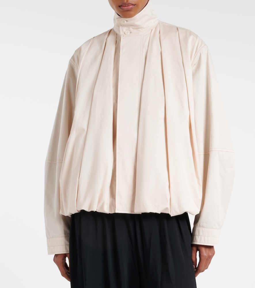  Lemaire Lemaire Pleated Cotton Satin Jacket 