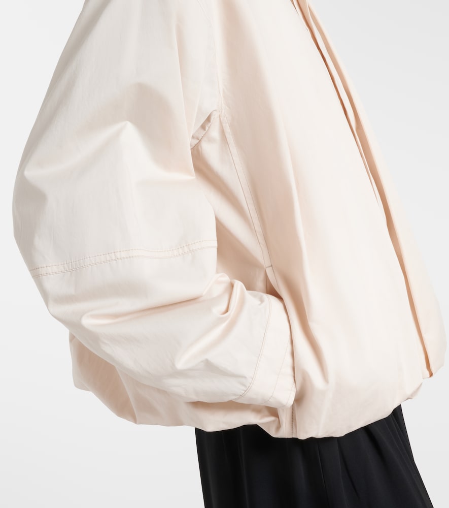  Lemaire Lemaire Pleated Cotton Satin Jacket 