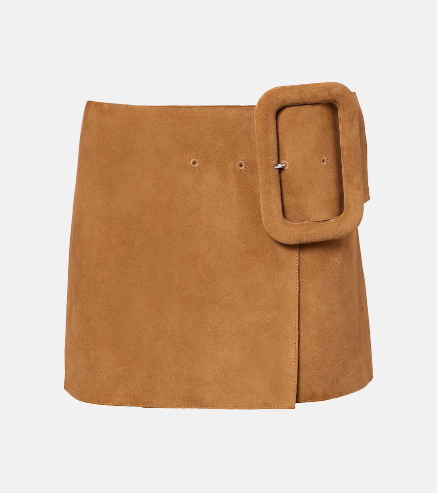 AMI Paris Ami Paris Suede miniskirt　アミ パリ スエード ミニスカート