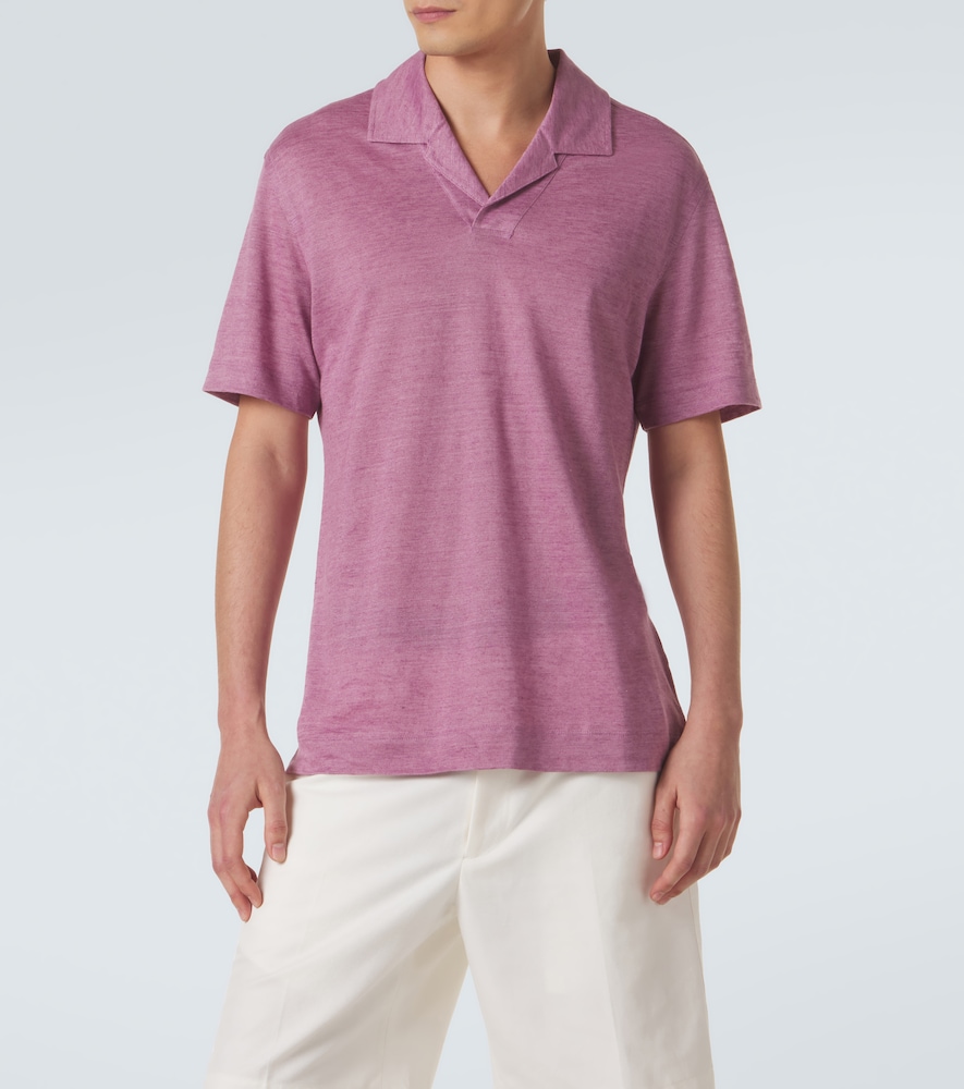 Zegna Linen polo shirt | Thumbnail 2