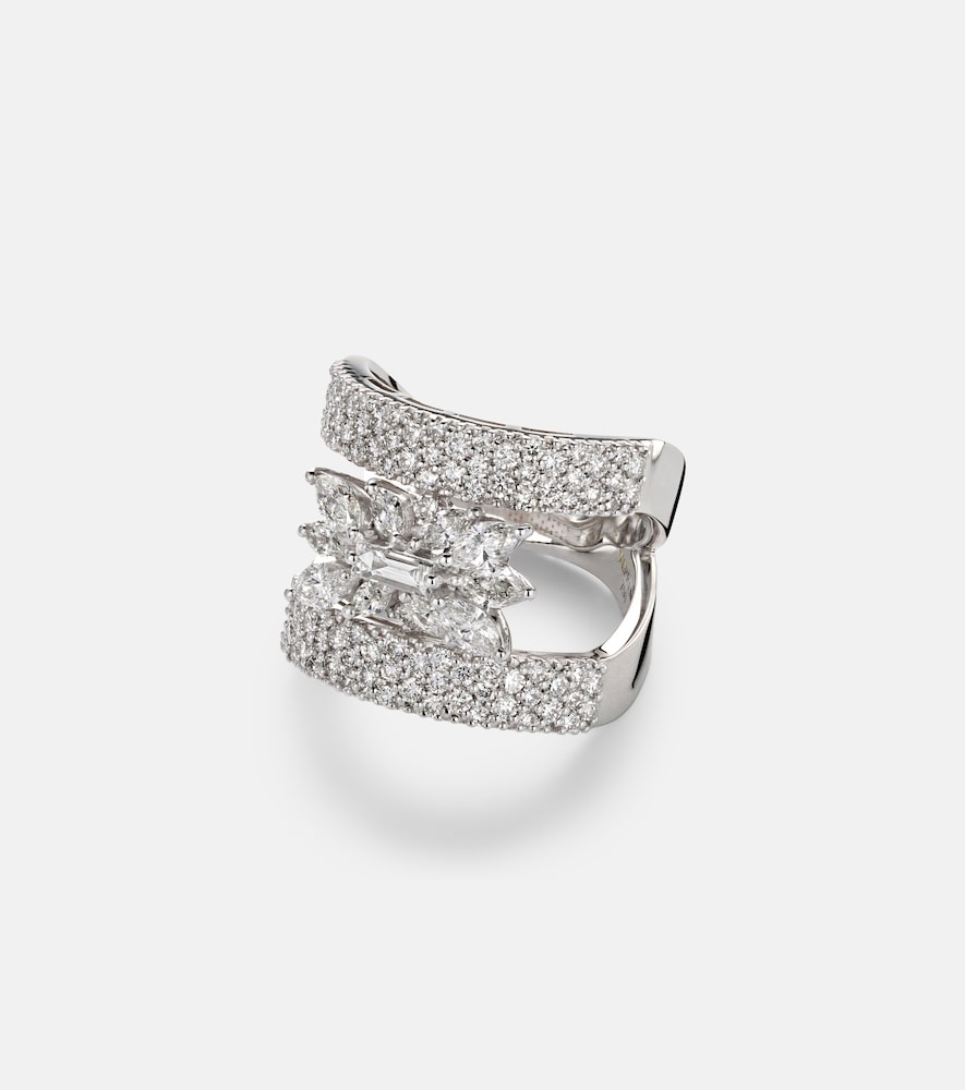 Yeprem Y-Not 18kt white gold ring with diamonds | Thumbnail 6 Yeprem Y-Not 18kt white gold ring with diamonds | Thumbnail 6
