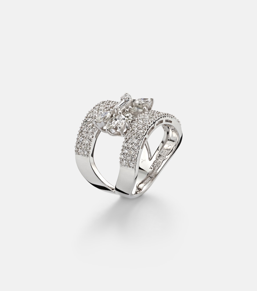  Yeprem Yeprem Ring Aus 18kt Weißgold Mit Diamanten 