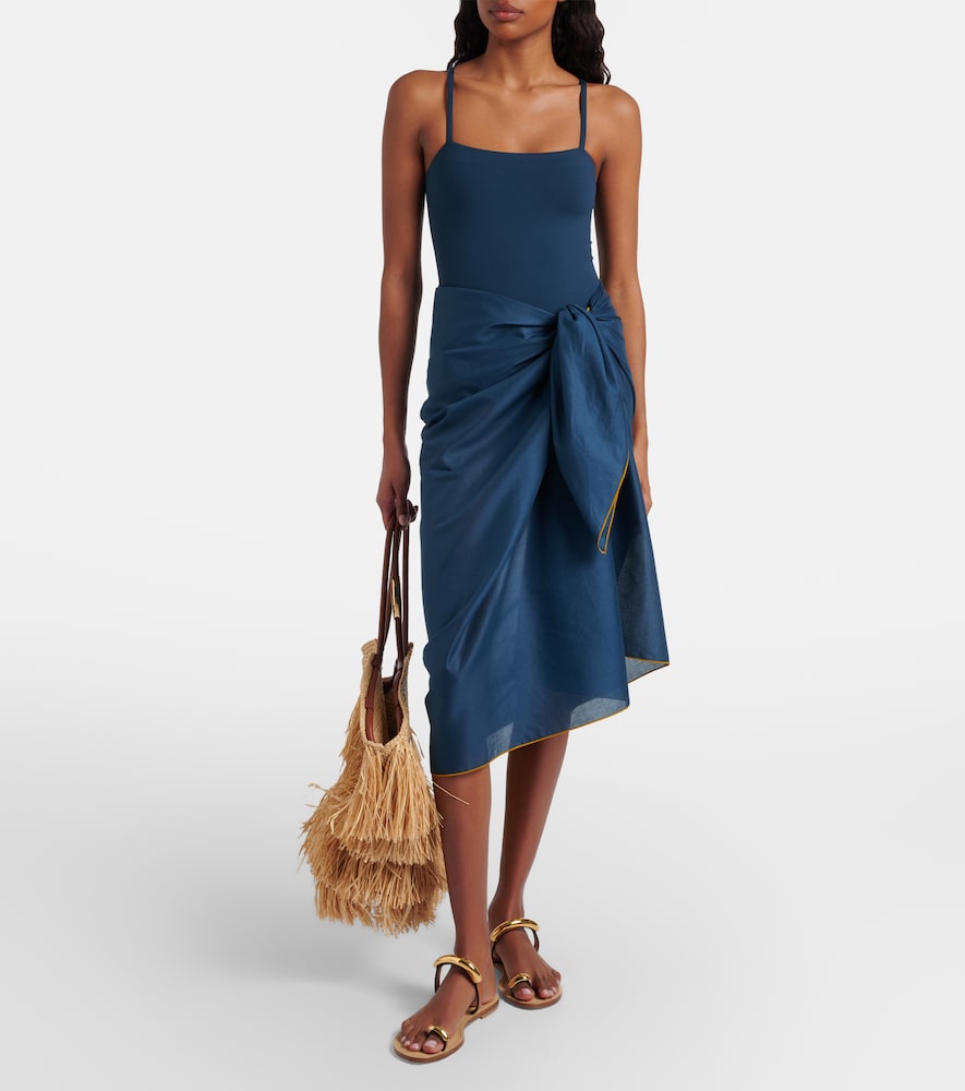 Eres Cabine cotton beach cover-up