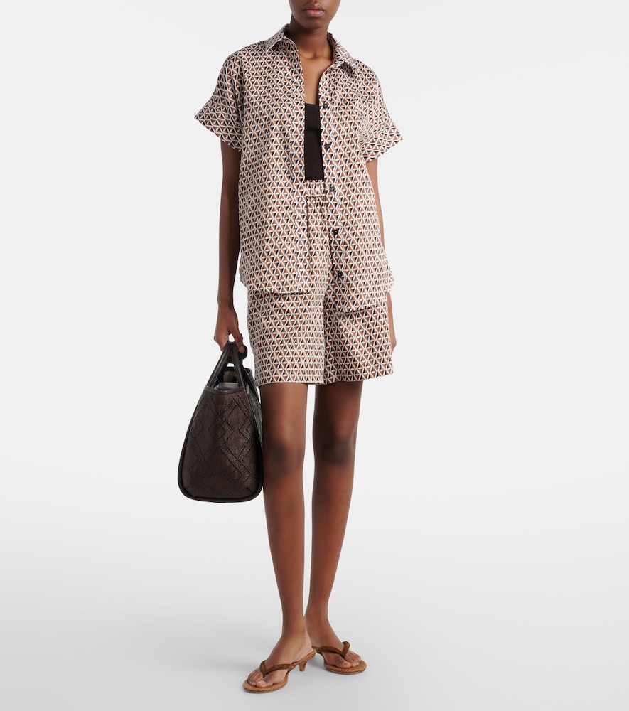  Max Mara Max Mara Crea Printed Cotton Shirt 