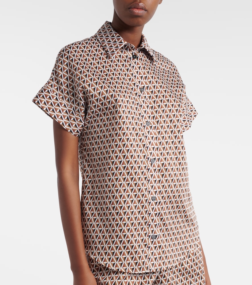 Max Mara Max Mara Crea Printed Cotton Shirt 