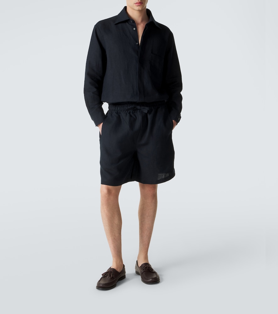  Saman Amel Saman Amel Linen Shorts 