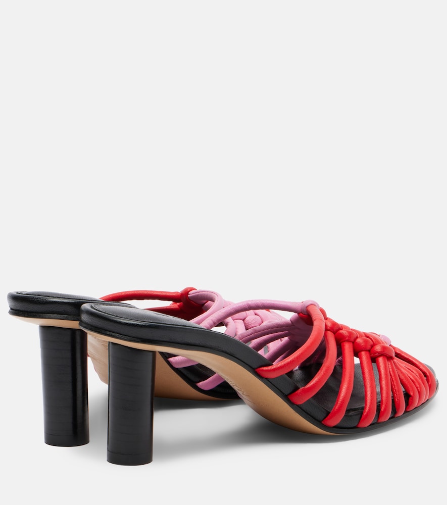 Jw Anderson Jw Anderson Plot Woven Leather Sandals 