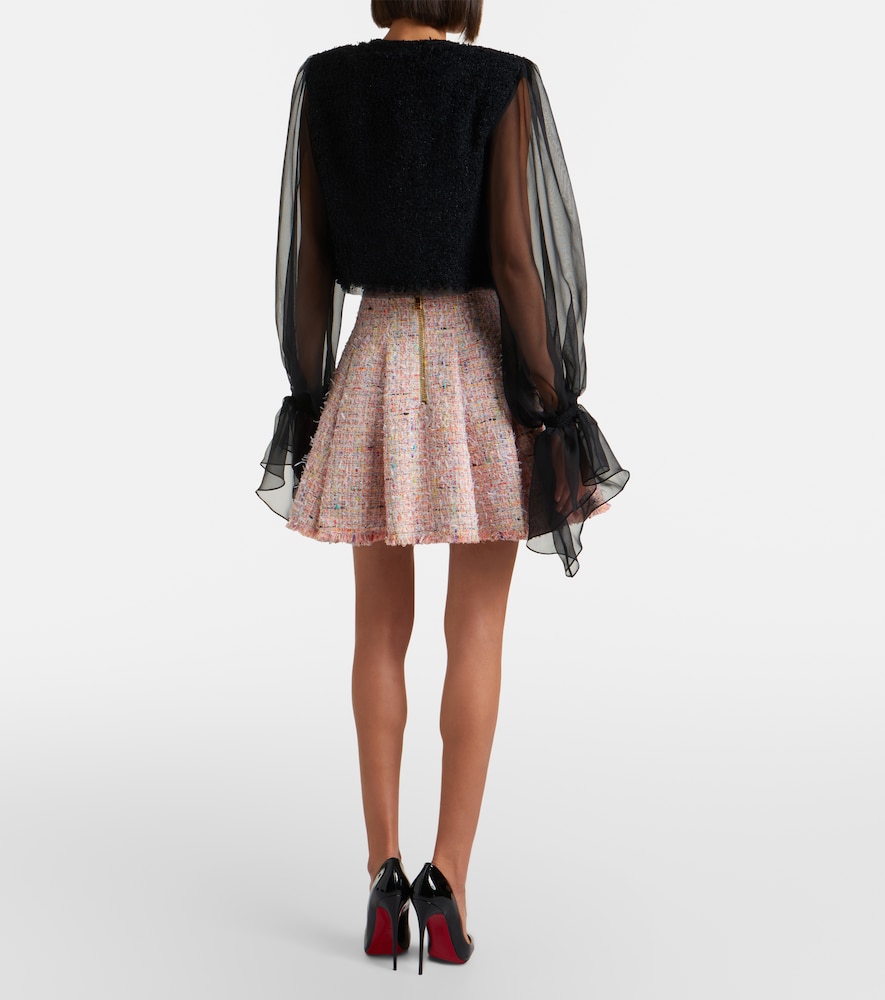  Balmain Balmain Minifalda De Tweed 