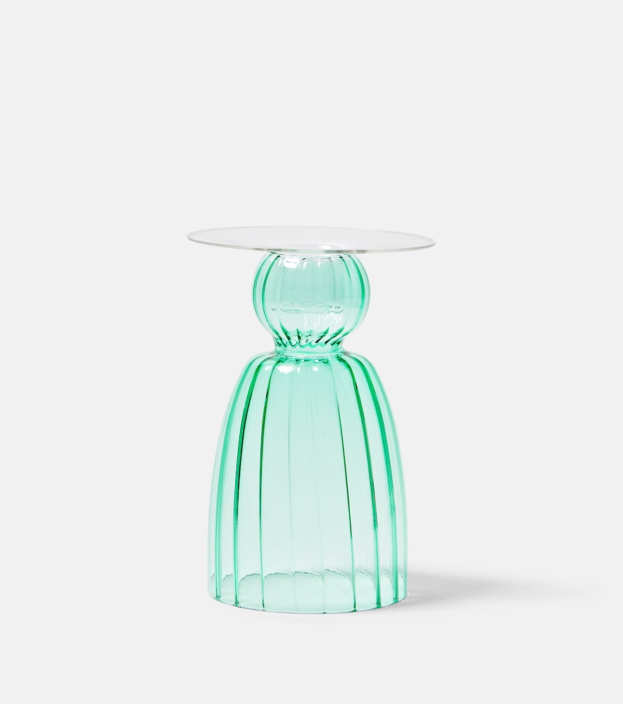 Dolce&Gabbana Casa Unisex Green Small Glass Candleholder - Mytheresa