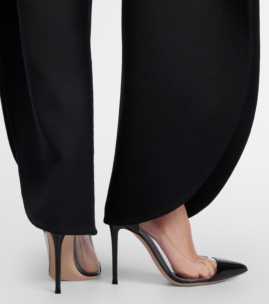 Gianvito Rossi Gianvito leather-trimmed pumps